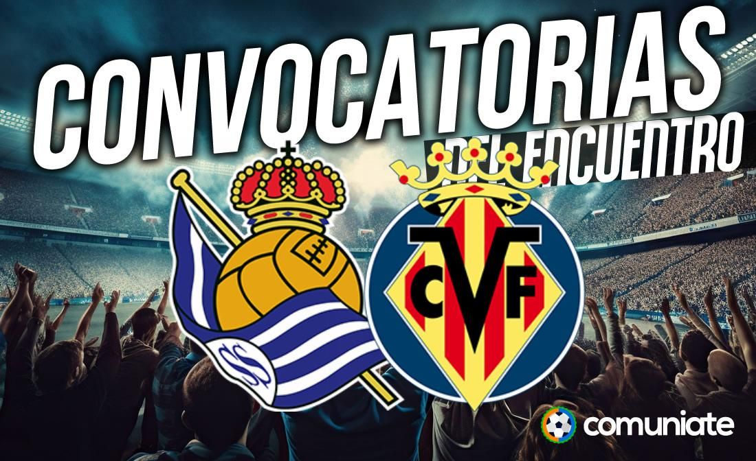 Jugadores convocados para el partido Real Sociedad y Villarreal. Jornada 19. Jugadores convocados para el partido Real Sociedad y Villarreal. Jornada 19.