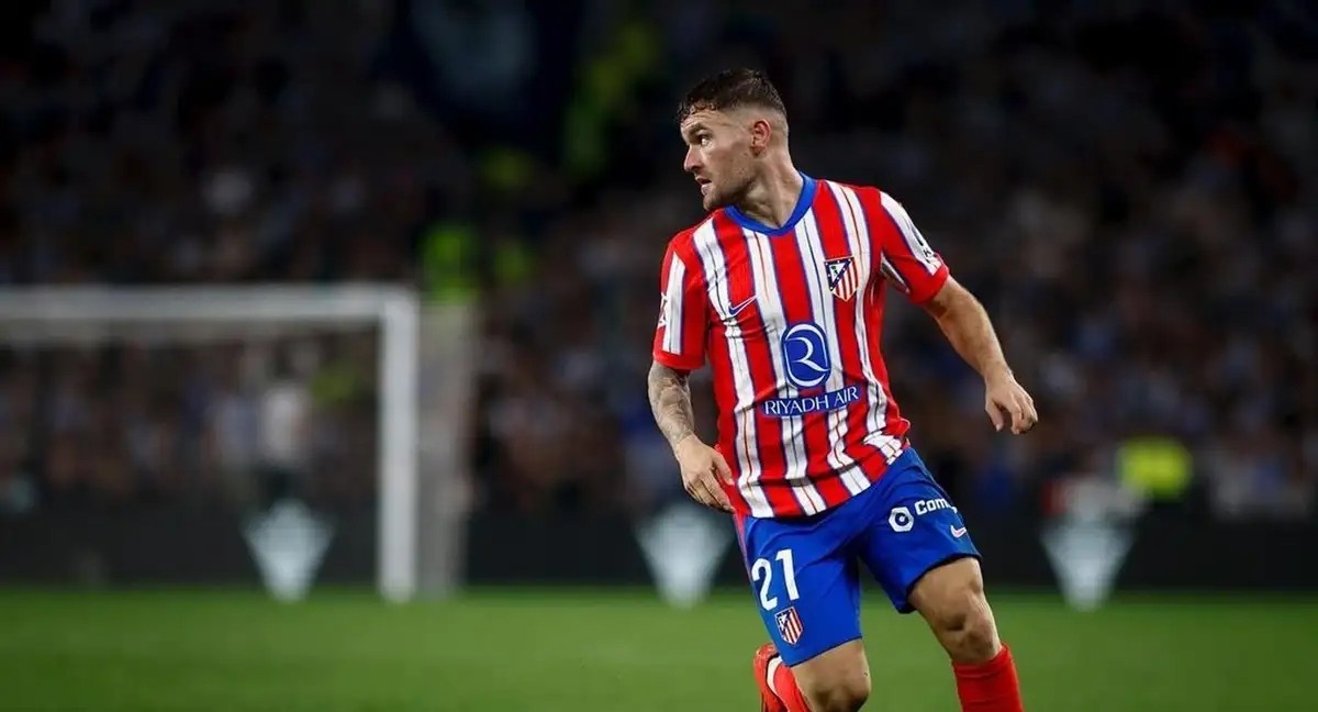Mucha preocupación en el Atlético por la lesión de Javi Galán Mucha preocupación en el Atlético por la lesión de Javi Galán