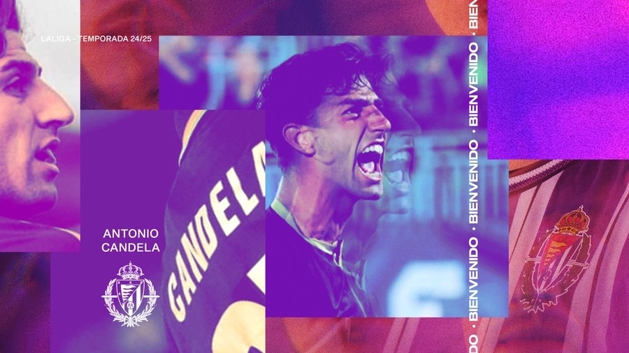 El Real Valladolid hace oficial el fichaje de Antonio Candela El Real Valladolid hace oficial el fichaje de Antonio Candela