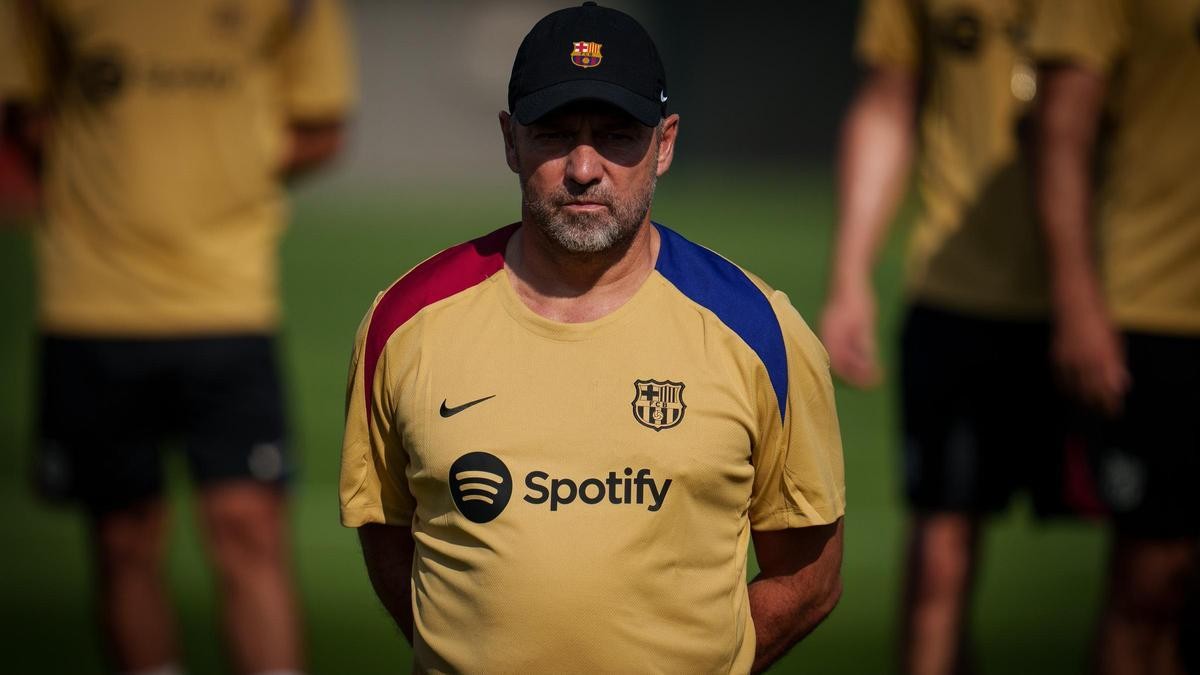 Hansi Flick ensaya once para visitar al Valencia ¿Rotaciones? Hansi Flick ensaya once para visitar al Valencia ¿Rotaciones?