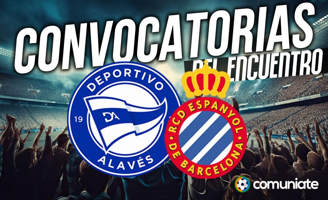 Jugadores convocados para el partido Alavés y Espanyol. Jornada 25. Jugadores convocados para el partido Alavés y Espanyol. Jornada 25.