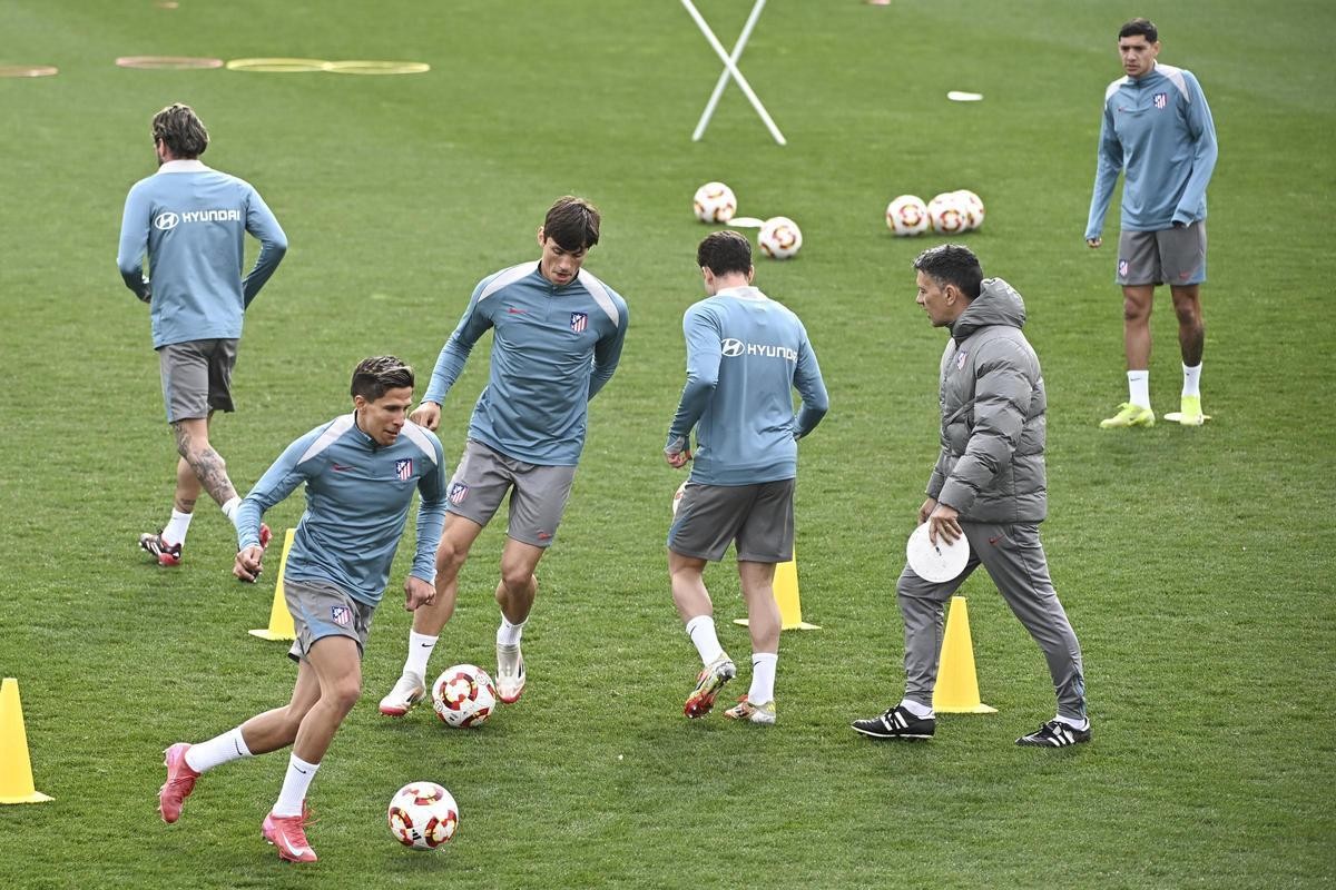 Simeone ensaya once para recibir al Athletic ¿Rotaciones? Simeone ensaya once para recibir al Athletic ¿Rotaciones?