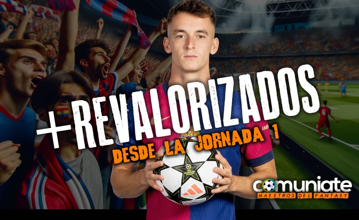 ¿Qué 3 jugadores se han revalorizado más en Comunio desde la jornada 1? ¿Qué 3 jugadores se han revalorizado más en Comunio desde la jornada 1?
