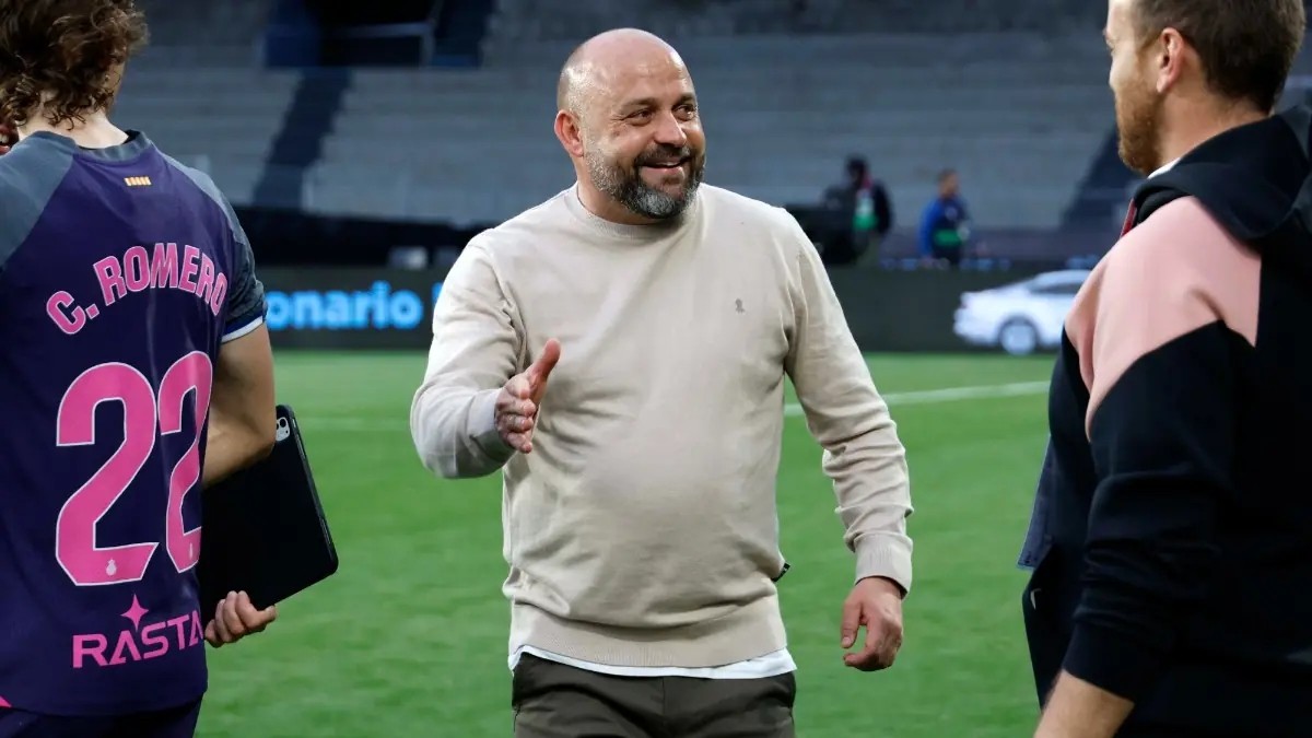 Manolo González sobre Roberto, Javi Puado, la mejora del equipo y la victoria Manolo González sobre Roberto, Javi Puado, la mejora del equipo y la victoria