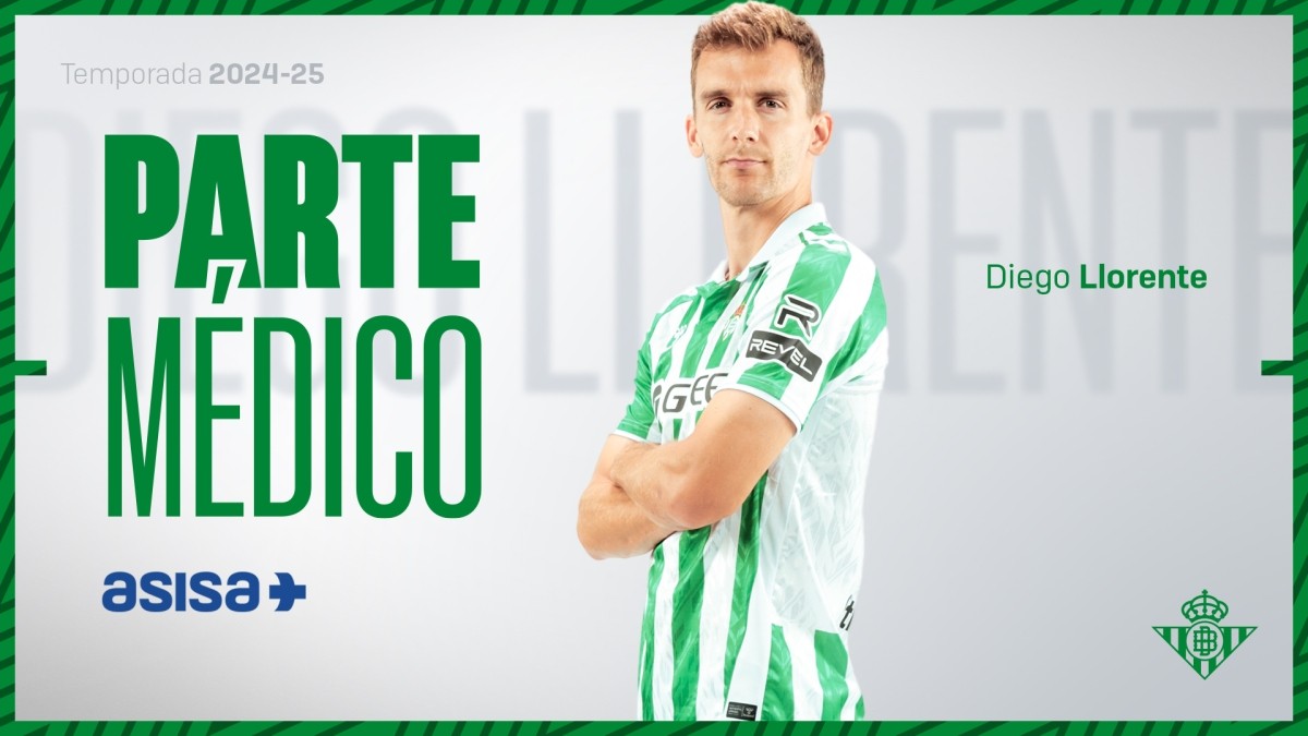 Muy malas noticias en el Betis con Diego Llorente ¡Quirófano y adiós a la temporada! Muy malas noticias en el Betis con Diego Llorente ¡Quirófano y adiós a la temporada!