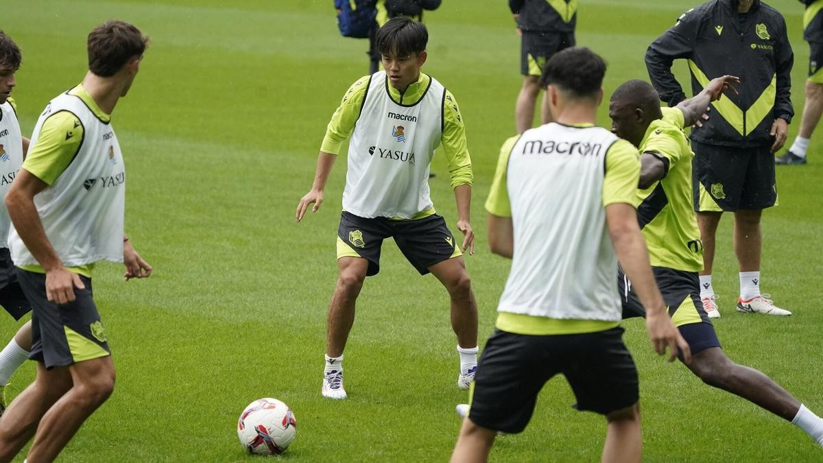 ¡Kubo no completa el entrenamiento de este martes! ¡Kubo no completa el entrenamiento de este martes!