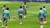 Two very important absentees in Atlético's training