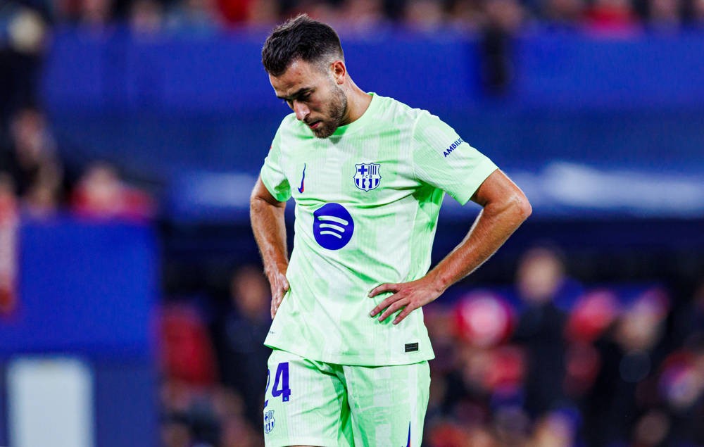 Iñigo Martínez y Eric García pidieron el cambio ante el Inter por molesitas Iñigo Martínez y Eric García pidieron el cambio ante el Inter por molesitas