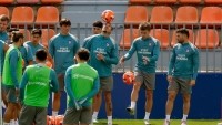 Simeone ensaya once para enfrentarse a Osasuna
