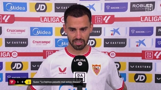 Suso confirma su salida del Sevilla