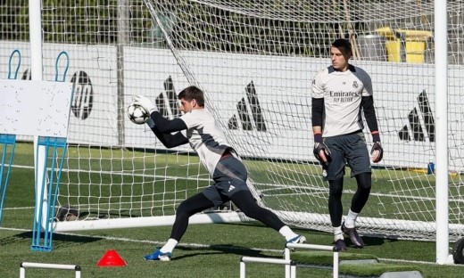 Baja de última hora en la portería del Real Madrid para recibir al Mallorca
