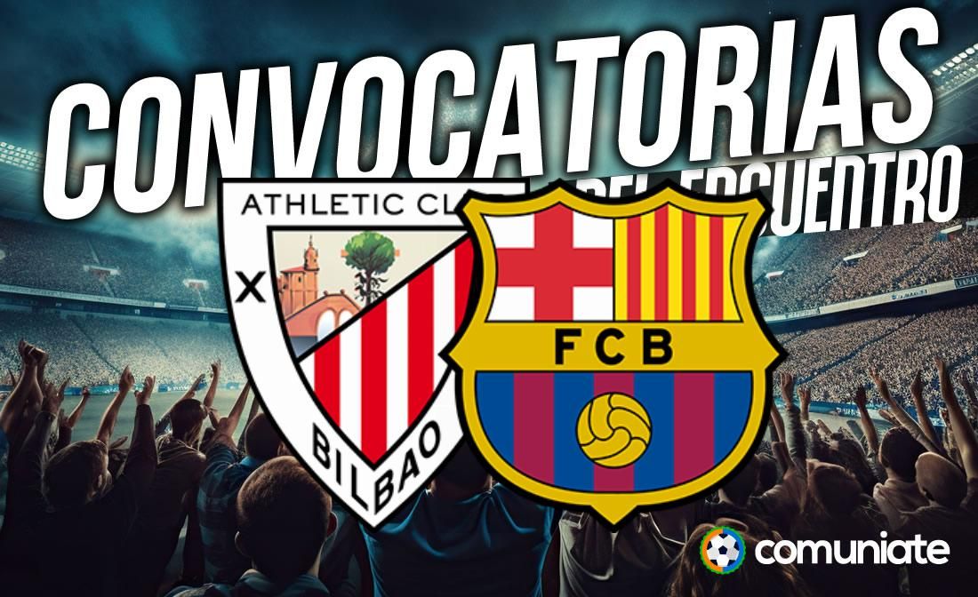 Jugadores convocados para el partido Athletic y Barcelona. Jornada 38. Jugadores convocados para el partido Athletic y Barcelona. Jornada 38.