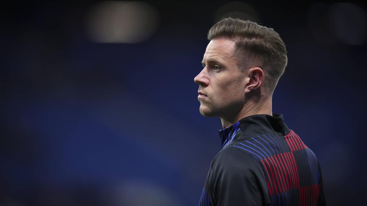 Ter Stegen, en la rampa de salida Ter Stegen, en la rampa de salida