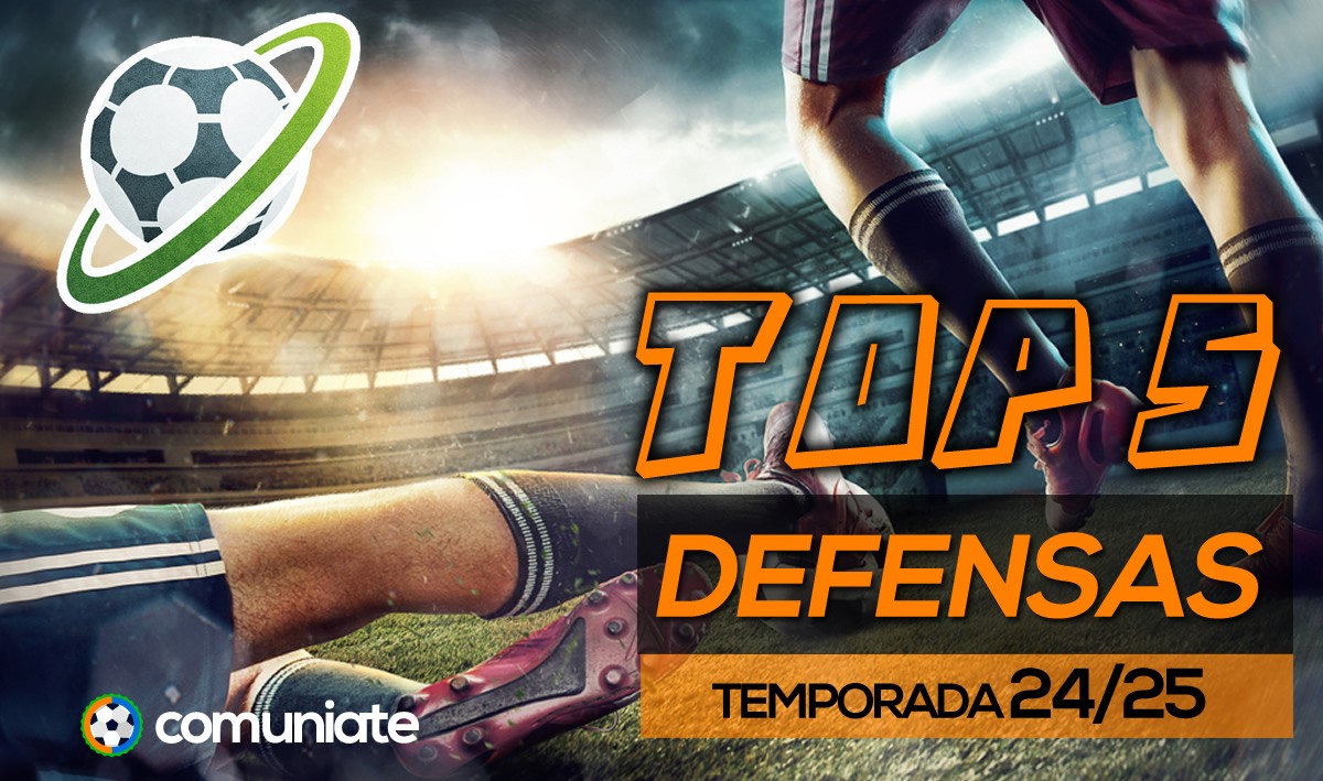 Top 5 defensas en Futmondo Stats 24/25 Top 5 defensas en Futmondo Stats 24/25
