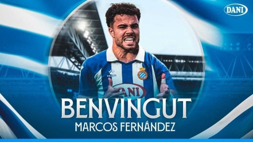 El Espanyol hace oficial el fichaje de Marcos Fernández