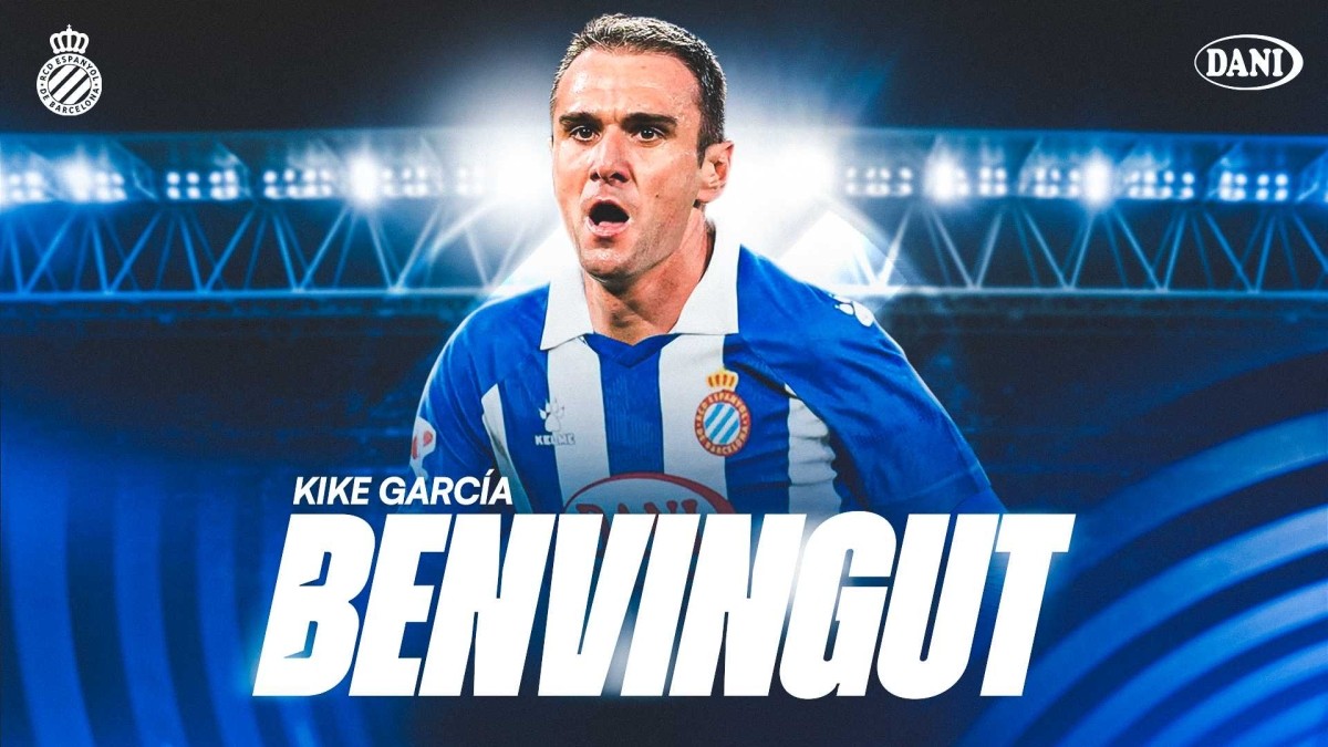 El Espanyol hace oficial el fichaje de Kike García El Espanyol hace oficial el fichaje de Kike García