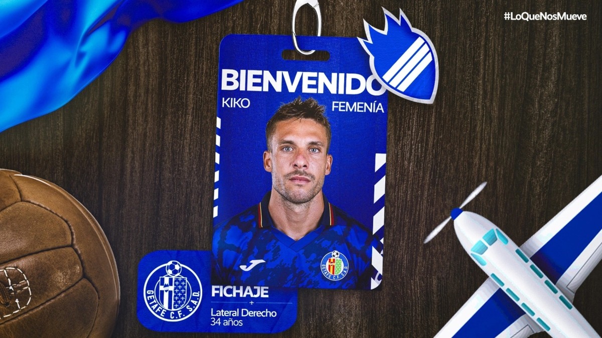 Kiko Femenía firma por el Getafe.