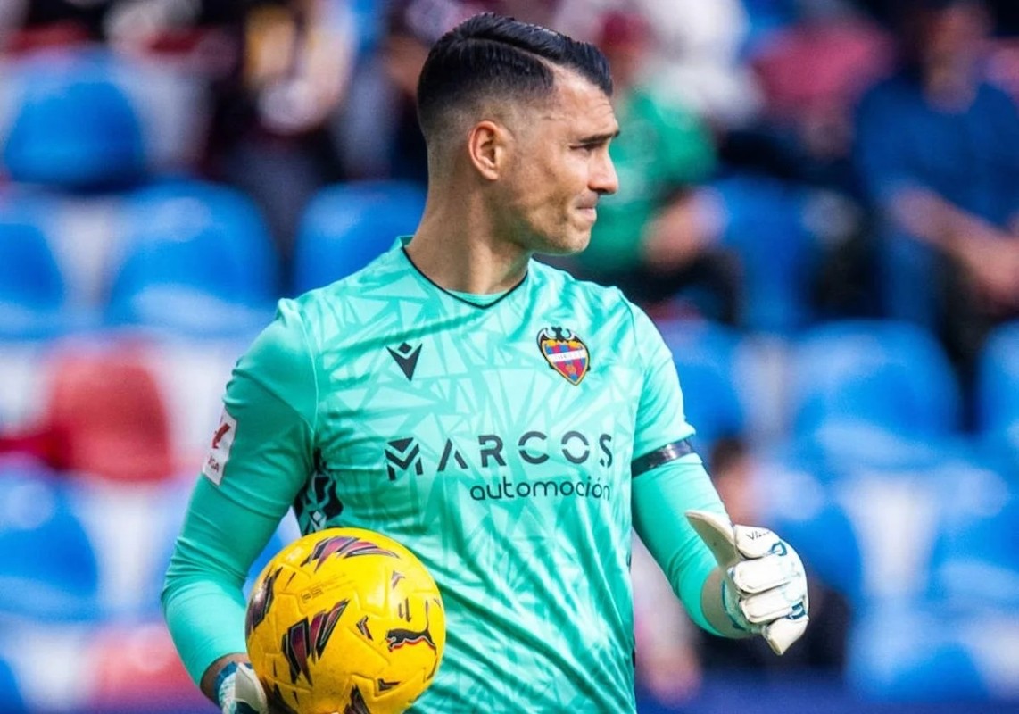 Andrés Fernández no continuará en el Levante U.D