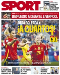 portada periódico deportivo