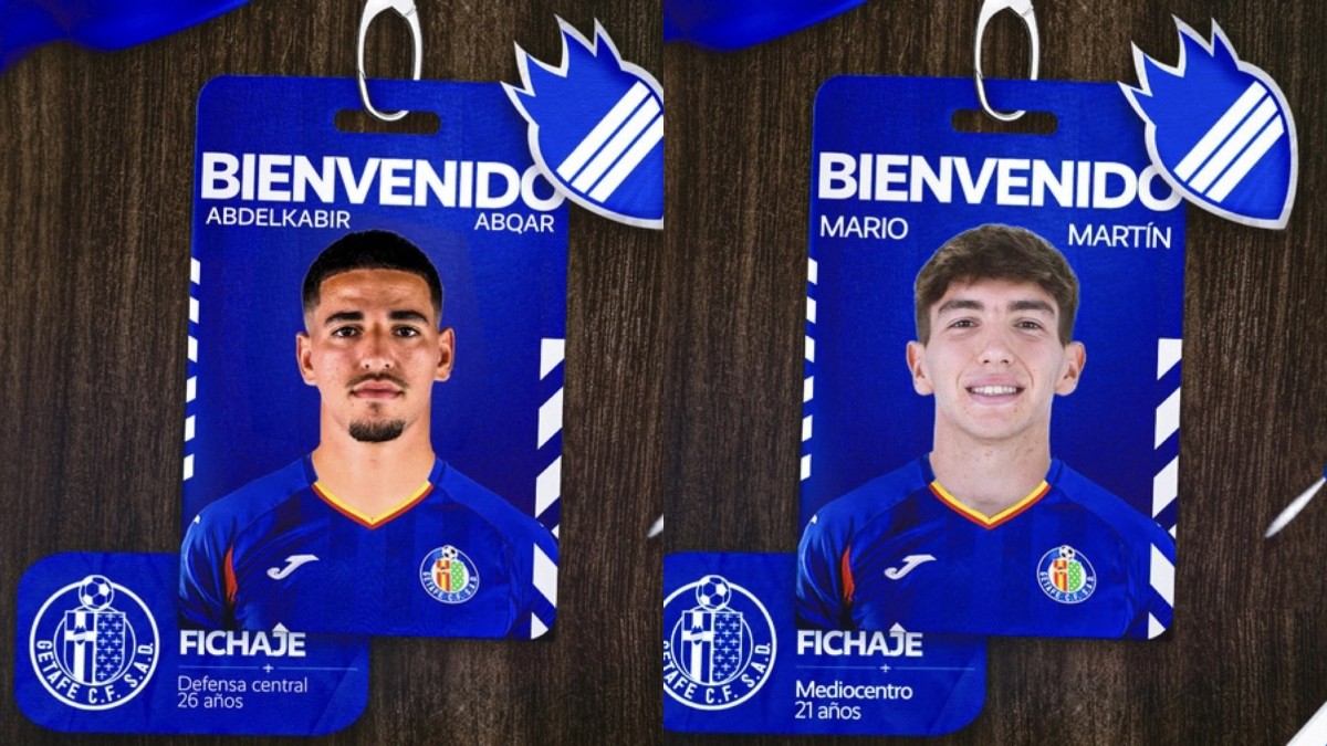 El Getafe hace oficiales los fichajes de Abdel Abqar y Mario Martín El Getafe hace oficiales los fichajes de Abdel Abqar y Mario Martín