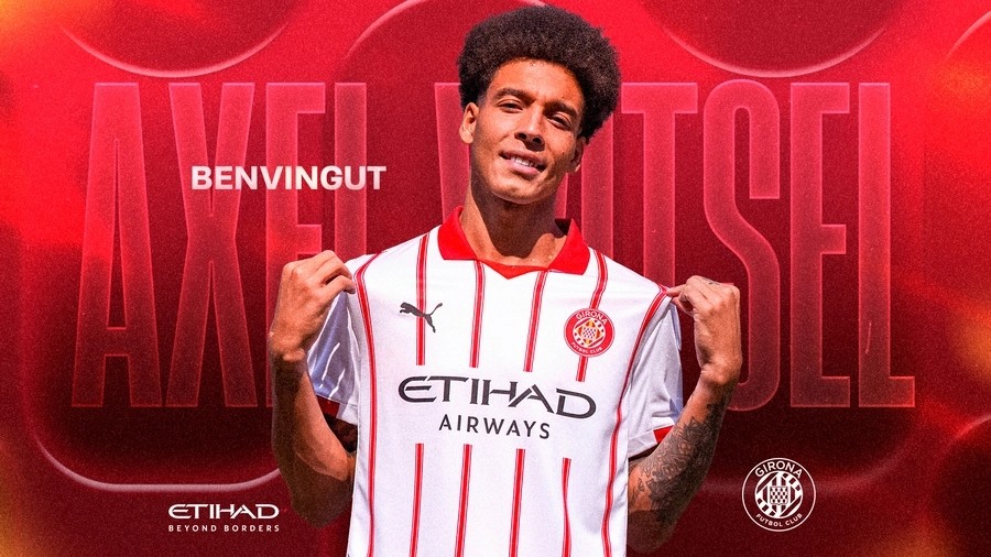 El Girona hace oficial el fichaje de Axel Witsel El Girona hace oficial el fichaje de Axel Witsel