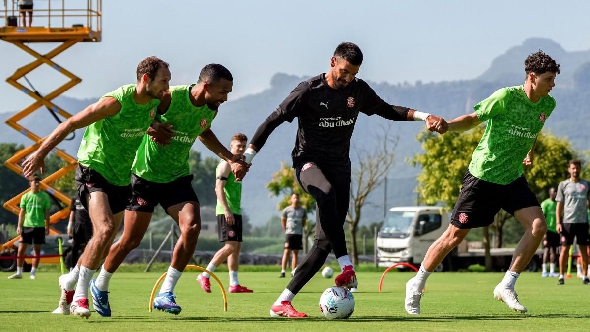 Ausencia muy importante en el entrenamiento del Girona