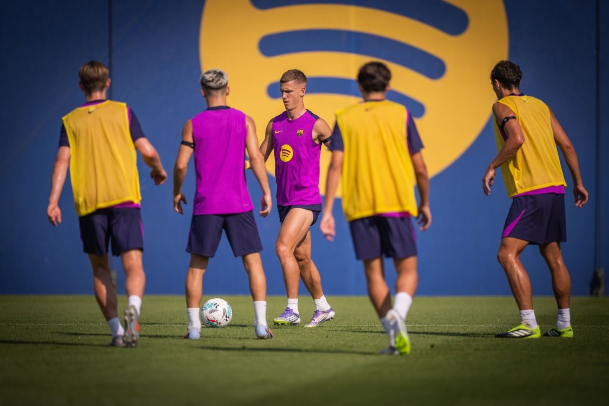 El Barcelona suma tres bajas en el entrenamiento de hoy y última hora de Lewandowski