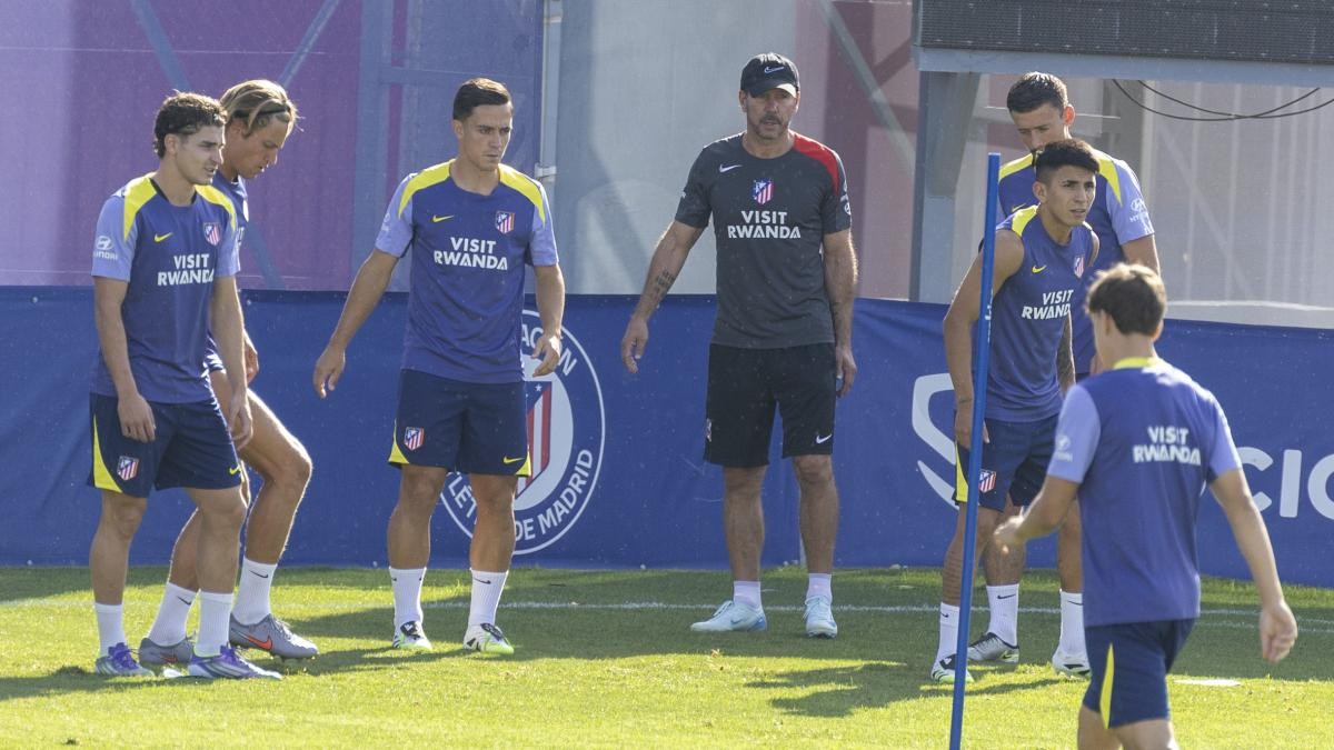 Simeone recupera un efectivo importante y solo queda un jugador en la enfermería