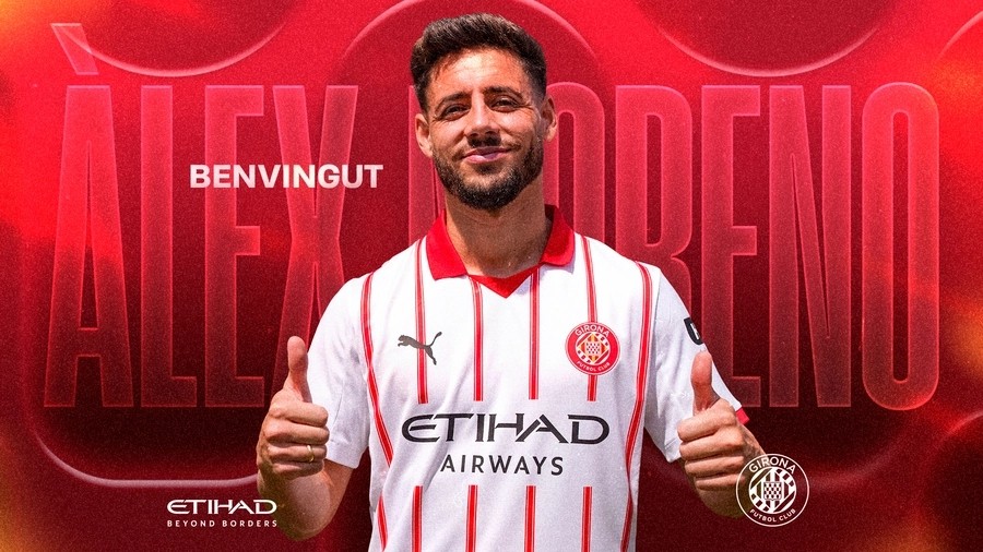 El Girona hace oficial el fichaje de Àlex Moreno El Girona hace oficial el fichaje de Àlex Moreno