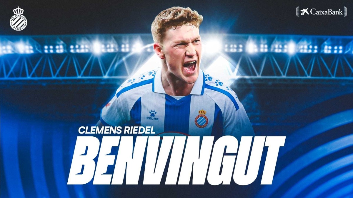 El Espanyol hace oficial el fichaje de Clemens Riedel