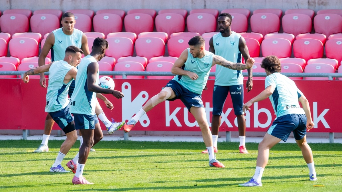 Baja muy importante en el entrenamiento del Athletic Baja muy importante en el entrenamiento del Athletic