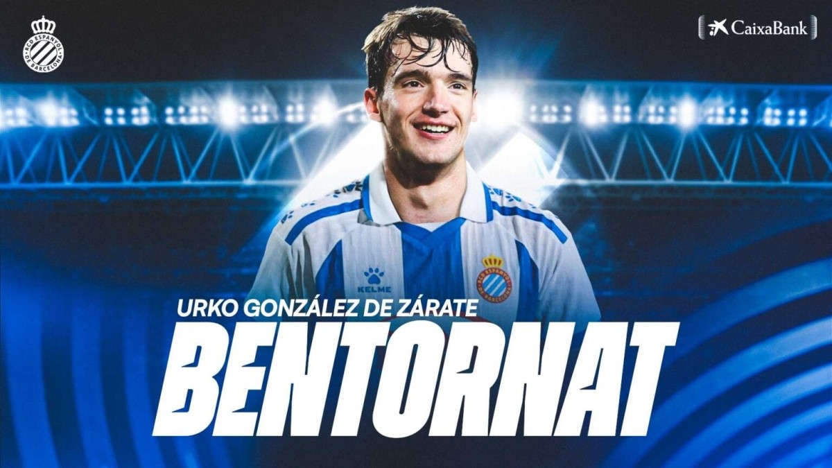 El Espanyol hace oficial el fichaje de Urko González de Zárate El Espanyol hace oficial el fichaje de Urko González de Zárate