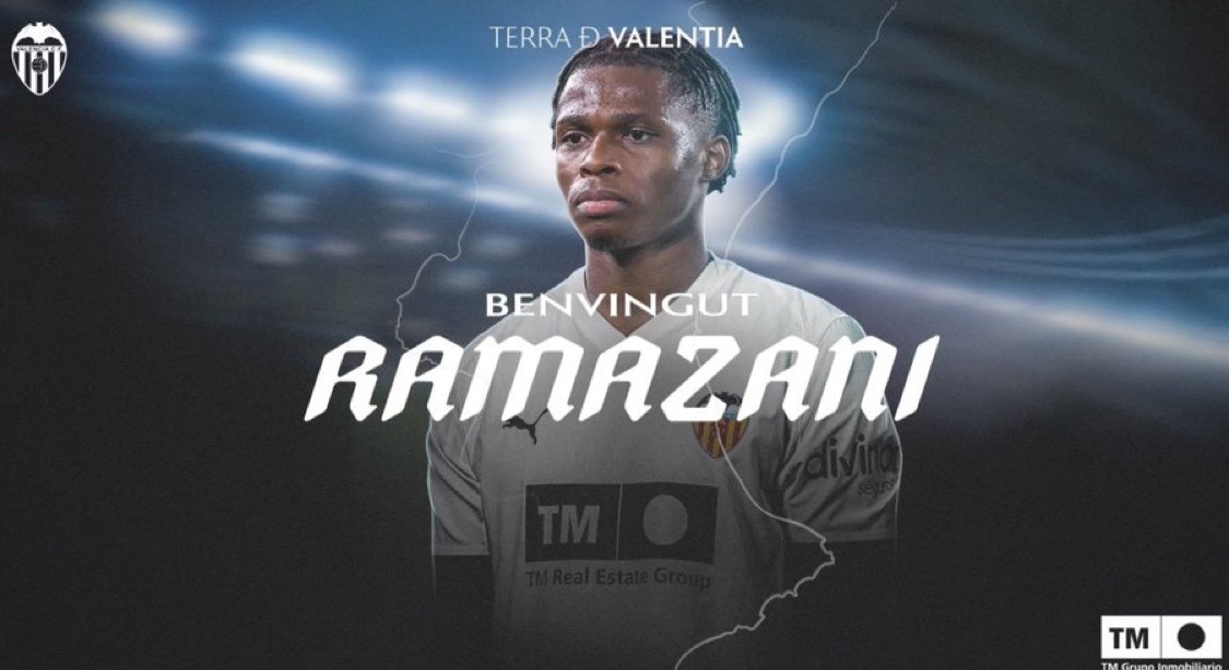 El Valencia hace oficial la incorporación de Largie Ramazani El Valencia hace oficial la incorporación de Largie Ramazani