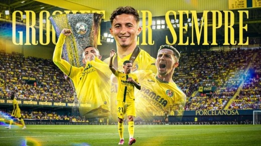 El Villarreal hace oficial el traspaso de Yeremy Pino al Crystal Palace