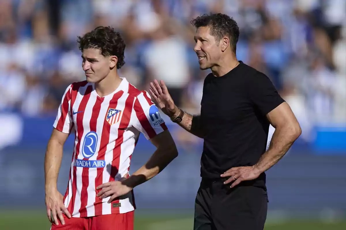 Simeone sobre Sorloth, Hancko y Ruggeri y trata de explicar el momento del equipo Simeone sobre Sorloth, Hancko y Ruggeri y trata de explicar el momento del equipo