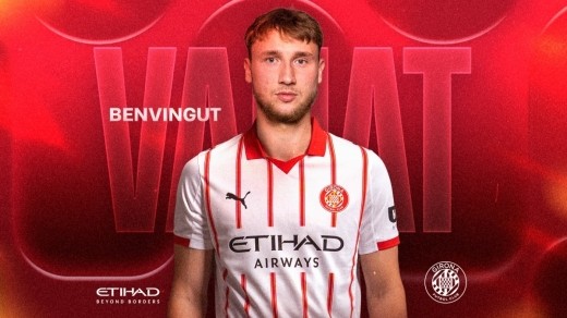 El Girona hace oficial el fichaje de Vladyslav Vanat