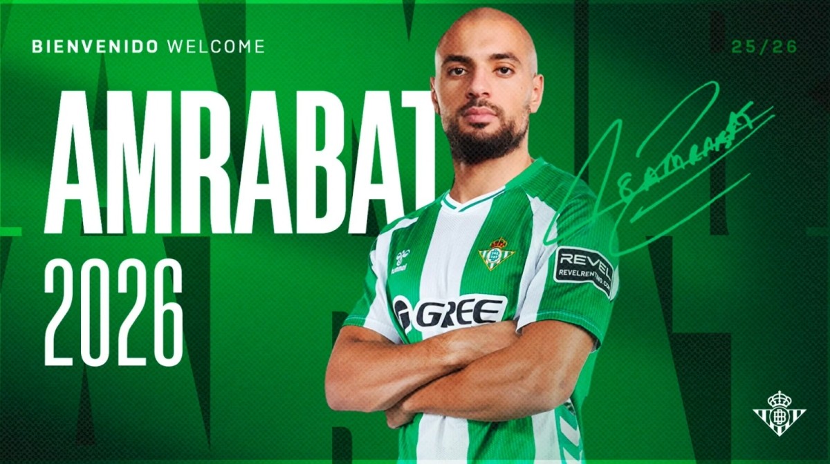 Amrabat, fichaje bomba de última hora en el Real Betis Amrabat, fichaje bomba de última hora en el Real Betis