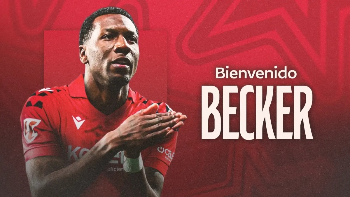 Osasuna hace oficial el fichaje de Sheraldo Becker Osasuna hace oficial el fichaje de Sheraldo Becker