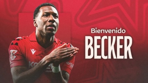 Osasuna hace oficial el fichaje de Sheraldo Becker