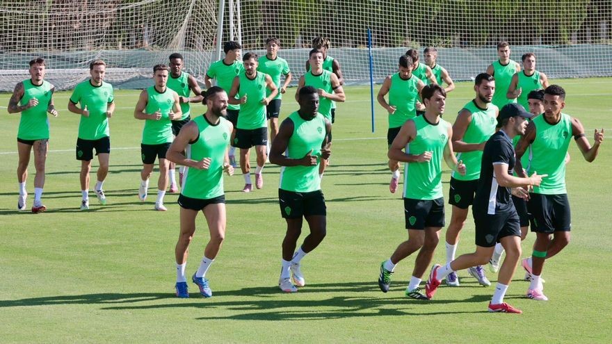 Buenas noticias en el Elche con Affengruber, Bigas, Álvaro Rodríguez y Mendoza