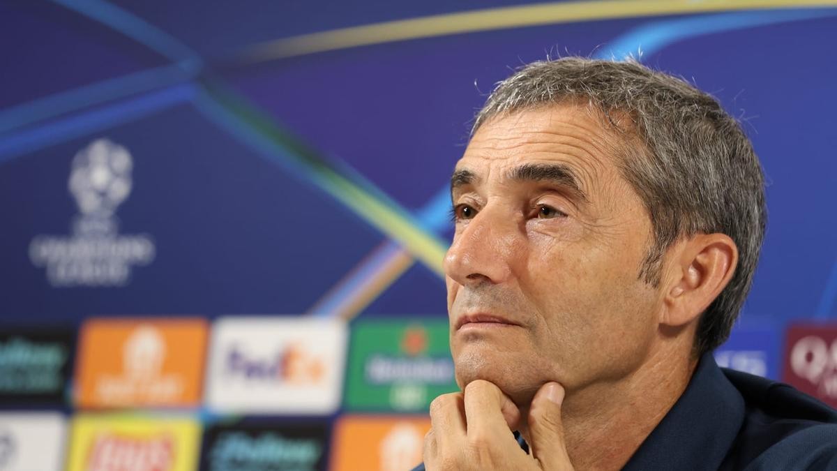 Valverde no descarta rotaciones y habla de Zubimendi, Merino, la Champions y el Arsenal
