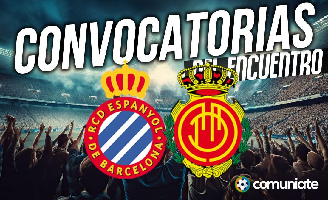 Jugadores convocados para el partido Espanyol y Mallorca. Jornada 4. Jugadores convocados para el partido Espanyol y Mallorca. Jornada 4.