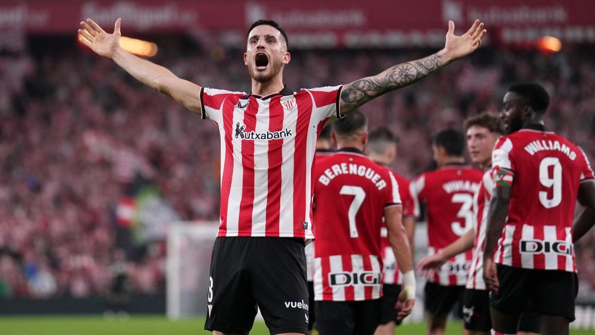 Alineaciones confirmadas del Athletic Club - Arsenal ¡Sancet e Iñaki Williams titulares!