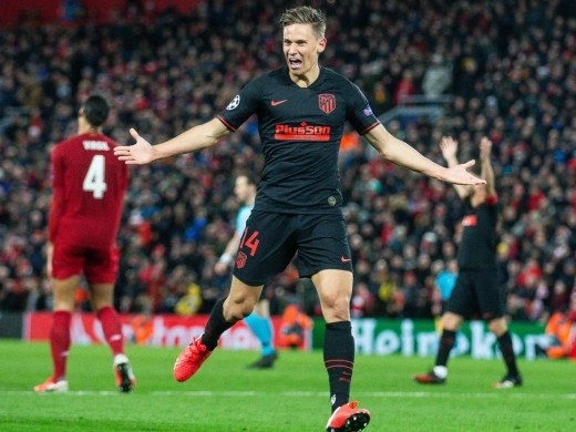 Alineaciones confirmadas del Liverpool - Atlético de Madrid