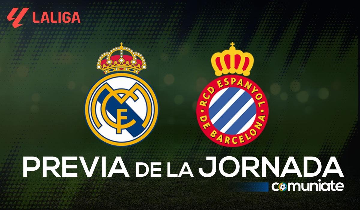 Previa, alineaciones probables y consejos fantasy del Real Madrid - Espanyol. Jornada 5 de LaLiga.