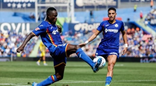Djené explica el motivo de su cambio ante el Oviedo y habla sobre Liso, Uche, Bordalás y el Barcelona