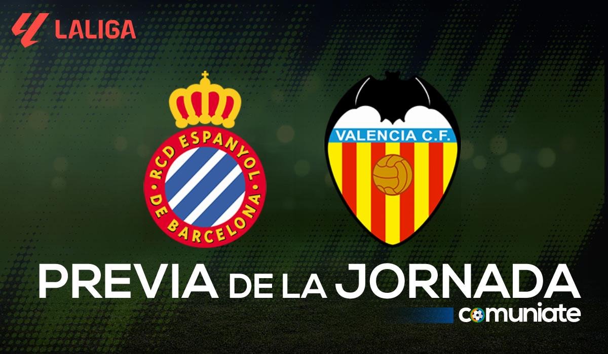 Previa, alineaciones probables y consejos fantasy del Espanyol - Valencia. Jornada 6 de LaLiga.