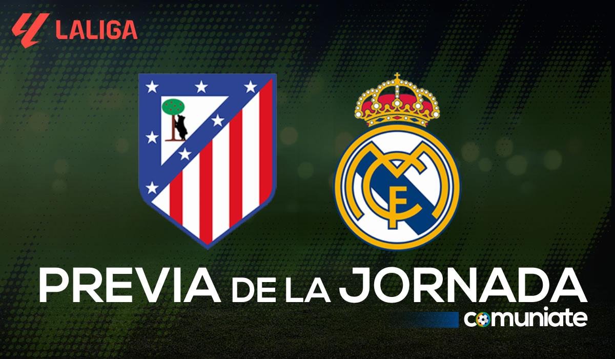 Previa, alineaciones probables y consejos fantasy del Atlético - Real Madrid. Jornada 7 de LaLiga.