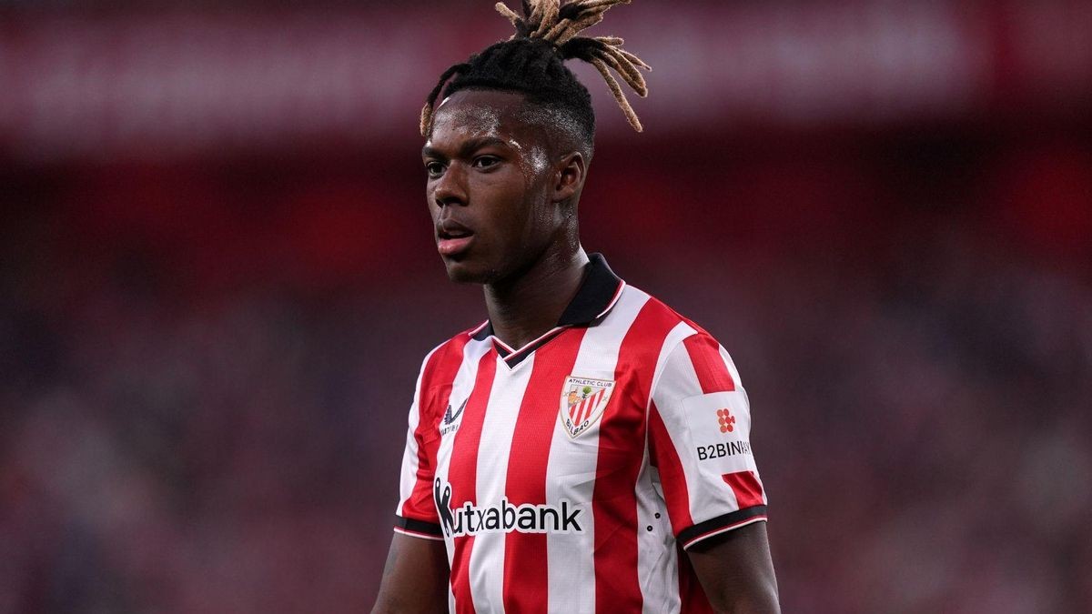 Nico Williams no viajará a Dortmund con el Athletic