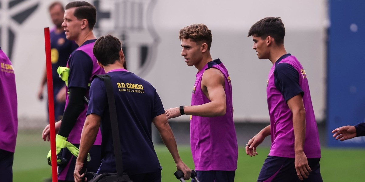 Sorpresa en el entrenamiento del Barcelona y última hora sobre el estado de Eric García